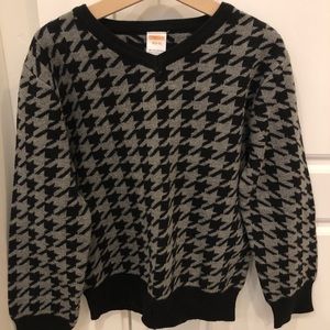 Gymboree Boy’s Sweater Size:5-6/Small Black/Gray